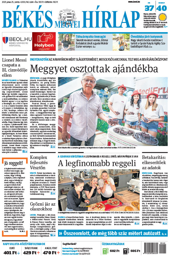 Lapszám: 2025.06.25.