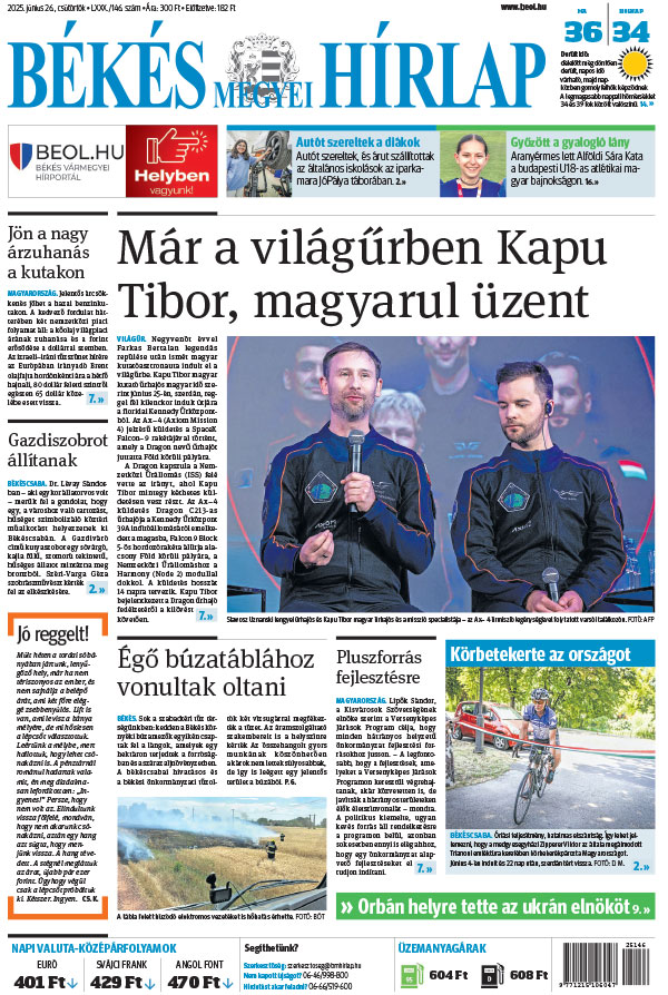 Lapszám: 2025.06.26.