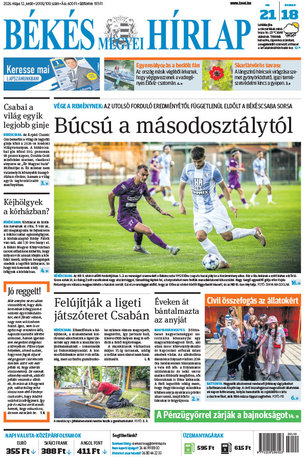 Lapszám: 2026. 05. 12.